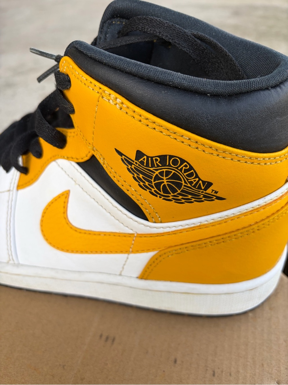 Jordan Black High-Top Sneakers - Picture 5 of 10
